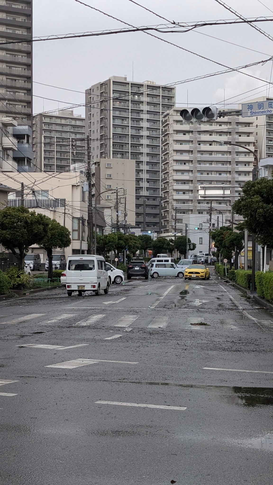 豪雨による浸水被害